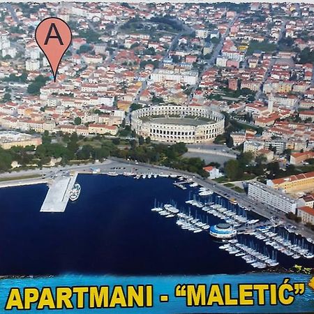 Apartments Maletic Πούλα Εξωτερικό φωτογραφία