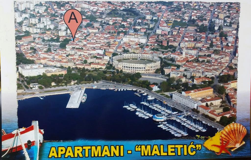 Apartments Maletic Πούλα Εξωτερικό φωτογραφία